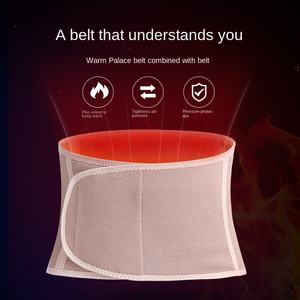 Faja Térmica de Felpa Gruesa para Invierno, Soporte Lumbar, Protector Abdominal Cálido y Acogedor, Envoltura Corporal para Espalda y Estómago, Venta al por Mayor - Product Image 4