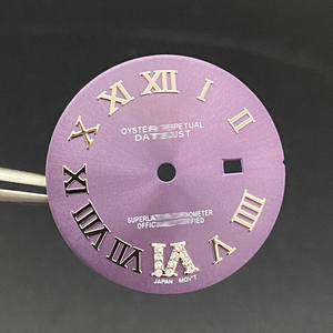24.5mm高品質ローマ数字サンバースト文字盤 NH05ムーブメント用 腕時計改造アクセサリー - Product Image 2