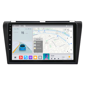 M6 PRO android ekran için araba radyo çalar araba Mazda <span class=keywords><strong>3</strong></span> için 2004-2009 9 inç GPS BT araba multimedya oynatıcı kamera ile - Product Image 1