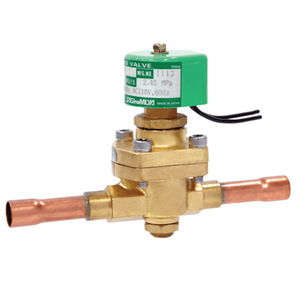 วาล์วโซเลนอยด์ทองเหลือง2.45 MPa AC110V 60Hz ของ Saginomiya สำหรับระบบทำความเย็น - Product Image 1