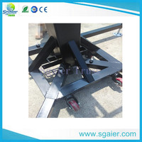 SgaierTruss 2-6m 6,5-20ft array sonido manivela entrega soporte de luz ascensor de audio de la pantalla led ascensor