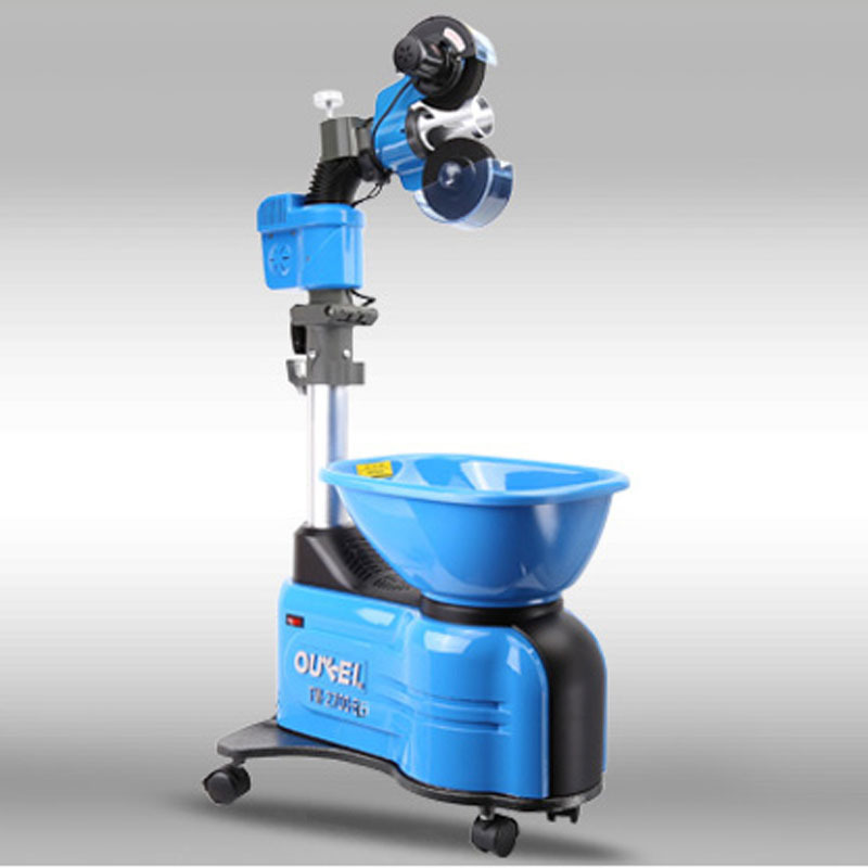 Oukel Table Tennis Serving Machine Tb2701e6 Floor Standing Automatic With 9 Angle Adjust For Home Training