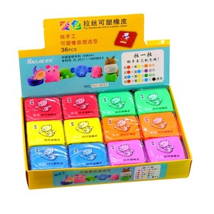 Creativo di plastica che cambia colore e gomma spazzolata gomma da disegno per abbigliare in gomma evidenziano gomma spazzolata morbida di fango - Product Image 5