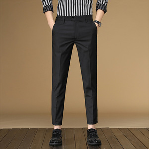 Nibesser — <span class=keywords><strong>pantalon</strong></span> Slim à carreaux <span class=keywords><strong>pour</strong></span> hommes, coupe crayon, style décontracté à poches imprimées, vente en gros, 2021 - Product Image 2