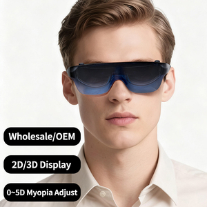 Lunettes Ar Movie <span class=keywords><strong>Vr</strong></span> Lunettes de matériel Ar avec affichage cinématographique vif Regarder des films Immersive <span class=keywords><strong>Vr</strong></span>/Ar pour le cinéma à domicile - Product Image 1