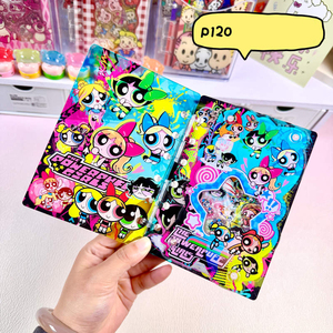 Quaderno A7 in Acrilico con Personaggi dei <span class=keywords><strong>Powerpuff</strong></span> Girls, Bestseller USA, Quaderno a Fogli Mobili con Perline in PVC - Product Image 1