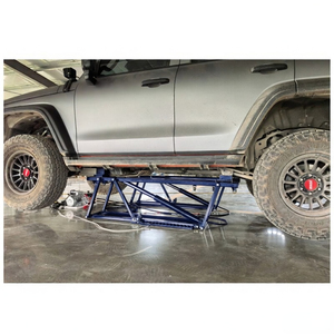 Lève-voiture portable électrique à déverrouillage rapide pour <span class=keywords><strong>garage</strong></span>, atelier et réparation rapide des véhicules – Ciseaux de levage souterrains - Product Image 3