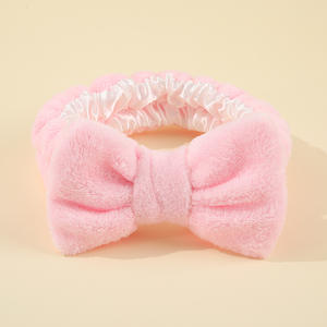 ओएम कस्टम सुंदर सैटिन महिलाओं के लिए बड़े धनुष हेडबैंड को लाइन में रखा गया है, जो महिलाओं के लिए बड़े धनुष हेडबैंड - Product Image 5