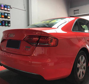Película de envoltura de vehículo de fácil aplicación Vinilo de coche rojo Envolturas de vehículo de cuerpo completo - Product Image 3