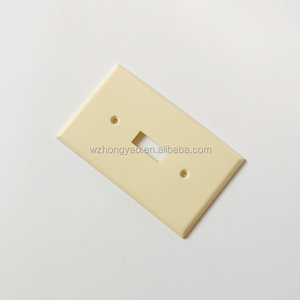 High Quality American Type <strong>Wall</strong> <strong>Plate</strong> ,1 Gang Toggle Switch Cover - Product Image 2