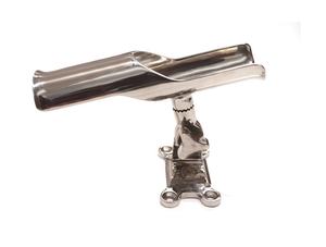 Support de tige de montage sur pont réglable en acier inoxydable 316 avec rotation de 360 ° à la fois <span class=keywords><strong>horizontal</strong></span> et vertical Matériel de <span class=keywords><strong>bateau</strong></span> de 1 pouce - Product Image 2