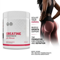 Poudre de créatine, Créatine monohydrate en poudre, Poudre de créatine monohydrate, Supplément pour l'amélioration des fessiers et la beauté, Collagène hydrolysé