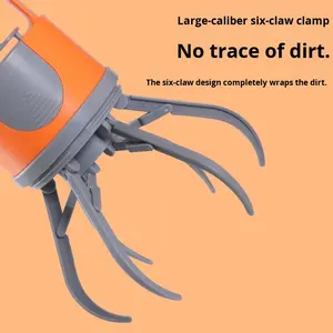 Nouvelle mise à niveau éviter le contact pelle à crottes avec distributeur de sacs à crottes intégré sélecteur de crottes de chien portable griffe portable - Product Image 5