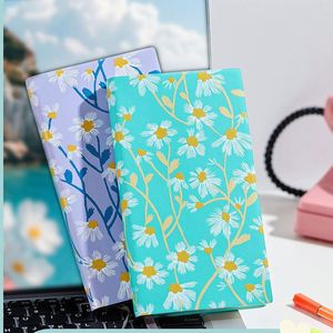 Carnet de planification quotidienne A6 en cuir de haute qualité, reliure cousue, 100 feuilles, coloré, pour usage scolaire, vente en gros - Product Image 4