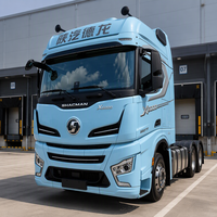 Camion tracteur Shacman X6000 6x4 Euro 6 Diesel AMT, camion lourd pour l'exploitation minière et la logistique