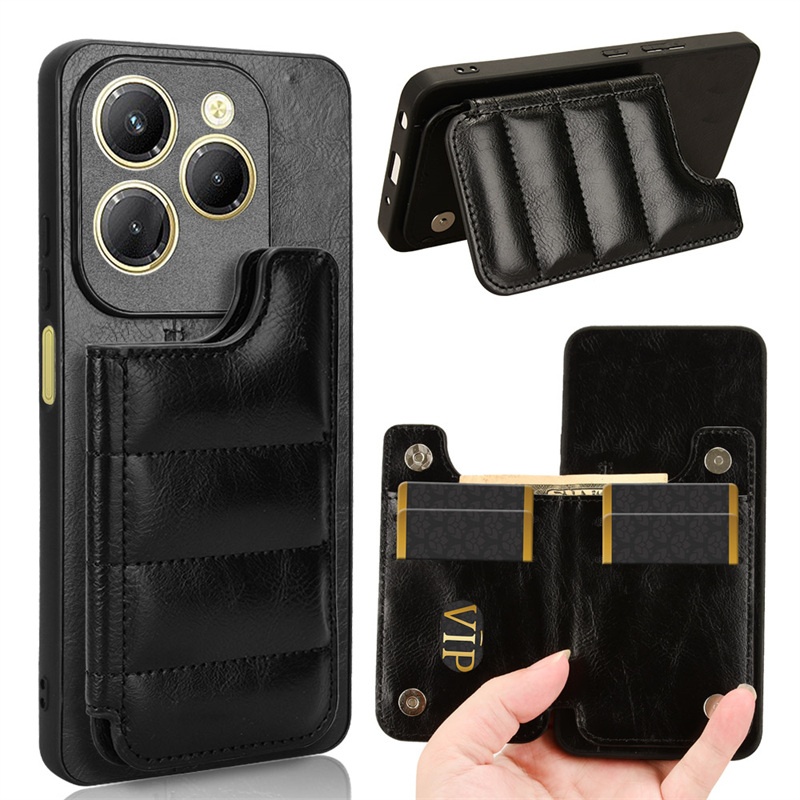Étui + porte carte &amp; noir