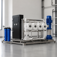 Système de traitement d'eau par osmose inverse industrielle pour l'industrie laitière, usine de traitement d'eau pure