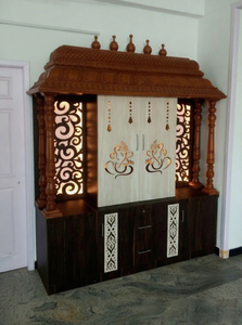 Modern Look Traditional Wooden Mandir With Gopuram Best Quality Carved <b>Mandirs</b> Home Customized Factory Price DST Exports Sale UK - Product Image 2