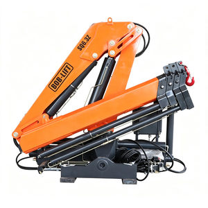 Auténtica Grúa Articulada para Camión de 1-6.3 Toneladas, 6300 kg, 12.2 m, Grúa Plegable Hidráulica Articulada en Venta - Product Image 1