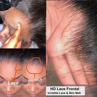 Perruque frisée 4C prête à porter, en cheveux humains indiens, sans colle, vente en gros, cheveux naturels avec perruques frontales HD Full Lace pour femmes