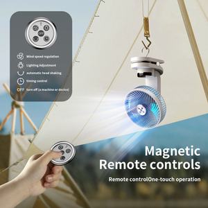 Socool <b>Fan</b> 20000mAh <b>Rechargeable</b> Electric Camping Outdoor <b>Fan</b> with Remote Control 9 Speeds 15W Portable Clip-on for Car Use - Product Image 4