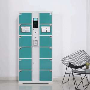 Casillero de Almacenamiento Electrónico Inteligente Personalizado de 12 Puertas para Supermercado, Suministro Directo de Fábrica OEM ODM, Personalización de Proyectos - Product Image 2
