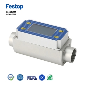 Débitmètre massique numérique thermique Festop haute précision RS485 pour la <span class=keywords><strong>mesure</strong></span> du <span class=keywords><strong>débit</strong></span> <span class=keywords><strong>de</strong></span> gaz, d'oxygène et <span class=keywords><strong>de</strong></span> carburant DN10-DN20 - Product Image 3
