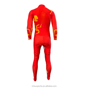 Dernière conception personnalisée courte piste patinage de vitesse en ligne Skin Suit Sportswear Combinaison de <span class=keywords><strong>ski</strong></span> Combinaison Vêtements de <span class=keywords><strong>ski</strong></span> - Product Image 5