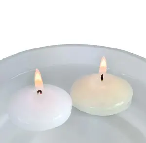Junda süße 16 dekorative Kerzen mit Gläsern schwimmende Silikons eife/schwimmende Kerzen form kleine schwimmende Kerze