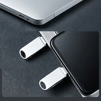 Paquete de 2 memorias USB SUNKANGKIE SK-OTG02 2 en 1, USB-C y USB-A, OTG y Plug and Play, memoria USB portátil mini