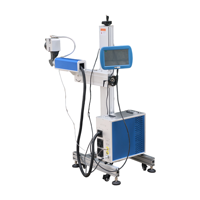 Nouveau Marqueur Laser à Fibre Optique Volante 30W Haute Vitesse pour Gravure Métal et Plastique, Prise en Charge des Formats DXF/BMP/AI/DST