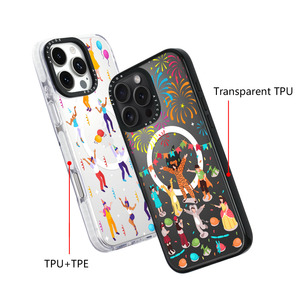 Tùy chỉnh rõ ràng trường hợp điện thoại cho <span class=keywords><strong>iPhone</strong></span> 16 15 cộng với 14 13 Pro Max chống sốc cá nhân điện thoại di động Trường hợp bao gồm - Product Image 3