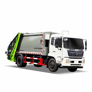 Camion de ramassage des déchets Dongfeng 4X2 12/15m³ de qualité supérieure avec compacteur pour l'élimination des déchets commerciaux - Product Image 1