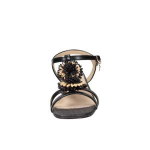 Gold & Gold Women's Heeled Sandal Black 37 4 Cm Heel - Product Image 3