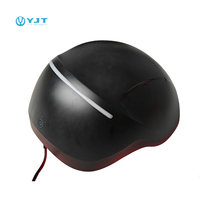 Casco de Terapia de Luz Roja de 655nm y 552 Diodos para el Crecimiento del Cabello, Uso Doméstico, Portátil