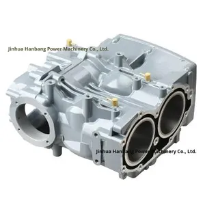 Nouveau bloc-cylindres de moteur marin hors-bord 66T-15100 <span class=keywords><strong>Yamaha</strong></span> 2 temps 40 HP et carburant à essence de carter - Product Image 4