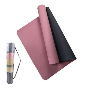 Tapete de Yoga y Fitness de TPE de Doble Cara de 6 mm de Grosor, Ecológico y Antideslizante para Ejercicio - Product Image 2
