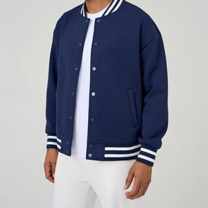 Chaqueta de bateo de béisbol de manga larga ligera para mujer, abrigo cortavientos con sincronización de Color para primavera, otoño e invierno, bolsillo informal para hombre - Product Image 3