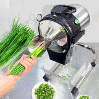 Multifunctionele commerciële mini-groentesnijder, kleine snijmachine voor fruit en groenten voor restaurantgebruik