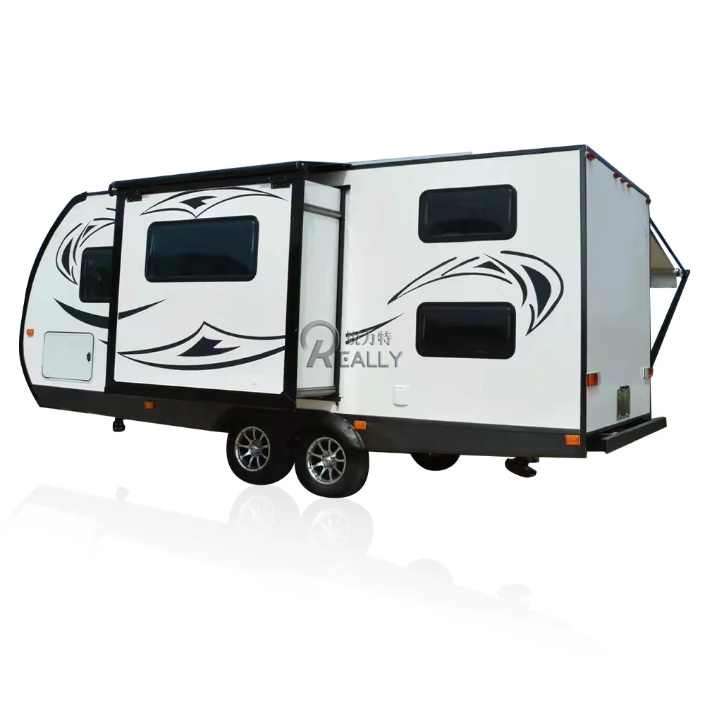 2022 China Factory Supply Caravan Camper Commercial Caravans with New Offroad Hybrid Caravan Camping Trailer Rv for Australia