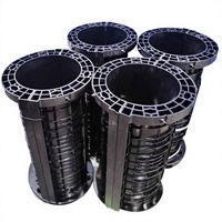 Panneau de coffrage en plastique Baisu, haute résistance, réutilisable, taille réglable, moderne, garantie de 3 ans, application universelle, villa