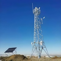 Tour de surveillance en treillis d'acier galvanisé Kehua, mât d'antenne, poste d'observation incendies forestiers, 6m-100m, sécurité