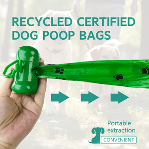 GRS Certified Dog Poop <strong>Bags</strong> Eco-Friendly Durable Leakproof Waste <strong>Bags</strong> for Daily Walks - Product Image 5
