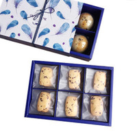Emballages personnalisés de boîtes à gâteau en forme de lune, 4/6 tasses, emballage pour cadeaux de saint-valentin, vente en gros, livraison gratuite en chine