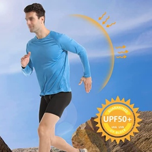 Maillot de pêche personnalisé à séchage rapide par sublimation, protection UV, t-shirts pour hommes, UPF 50+, manches longues, chemises de pêche pour adultes - Product Image 1