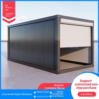Maison préfabriquée conteneurisée mobile de haute qualité, personnalisable, pour garage et usage résidentiel, export transfrontalier, modèle Fireworks House