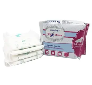 cheap price Oem organic aluminum foil anion chip comfortable women sanitary napkin free sam manufacturer from China