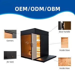 <span class=keywords><strong>Sauna</strong></span> Exterior para Jardín, Función de Seco Calentado, 220V, para Relajación en Parques y Villas, 2-6 Personas, Panel de Control, ¡Compre Ahora! - Product Image 3