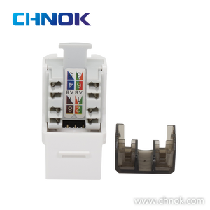 UTP Cat6a Modularer Anschluss US-Typ Frontplatte Keystone-Buchse 19-Zoll-Patchpanel Modularer Anschluss - Product Image 5