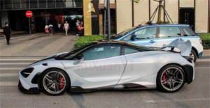 Kit de Carrocería Mejorado <span class=keywords><strong>765lt</strong></span> para <span class=keywords><strong>McLaren</strong></span> 720S, Faldones Laterales de Fibra de Carbono Seca - Product Image 3